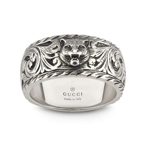 where buy men gucci chain|gucci men's feline ring.